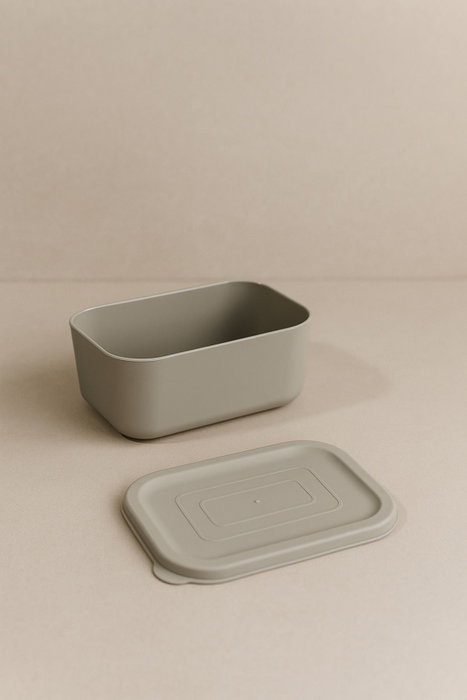 Hermia Juego de Cajas de Almacenamiento Gris BU0011